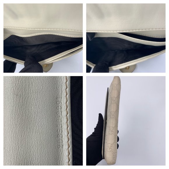 Authentic Gucci GG Greyish Beige Long Wallet - Picture 9 of 11